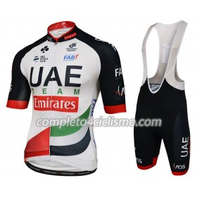 Completo Maglia + Pantaloncino con bretelle 2018 Team UAE N001